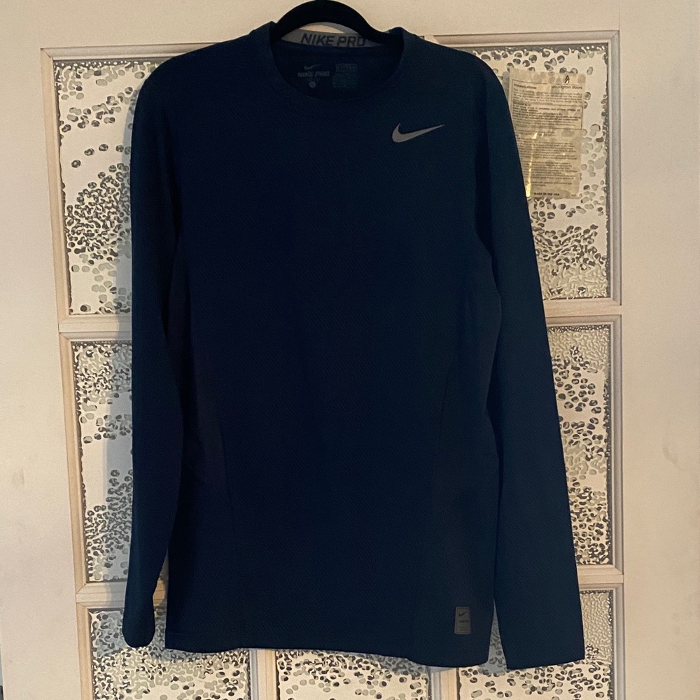 Nike Midnight Navy Blue Performance Top Dri fit